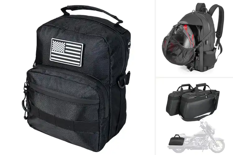 Detailed view of Best 1680D Oxford Motorcycle Bags