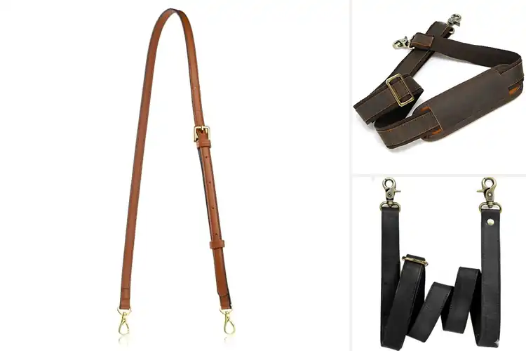 Detailed view of Best Adjustable Leather Strap