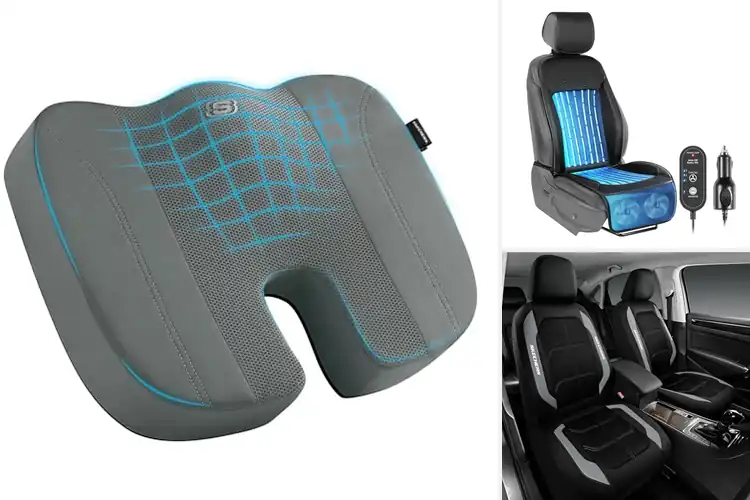 Detailed view of Best Air Cooled Contoured Seat