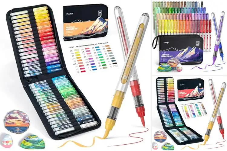 Detailed view of Best Art Markers For Various Surfaces