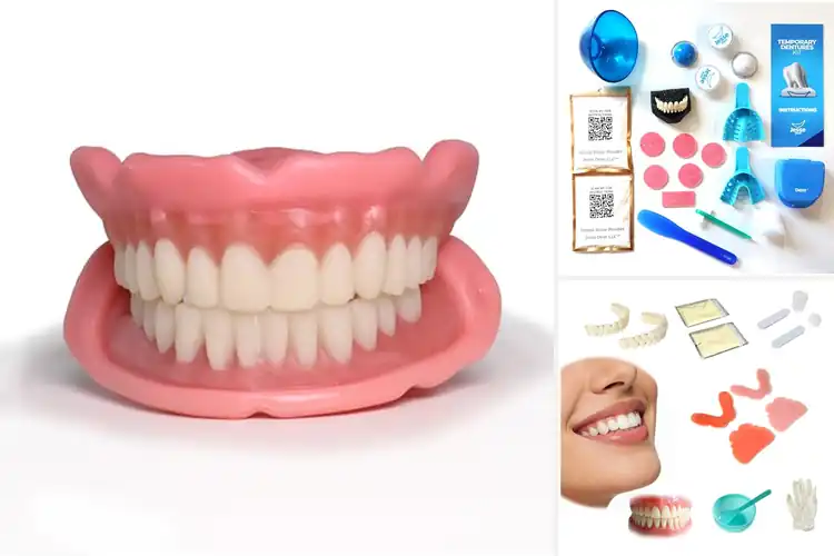Detailed view of Best At Home Denture Solution For Seniors