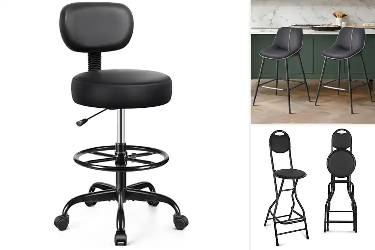 Detailed view of Best Backrest Stools