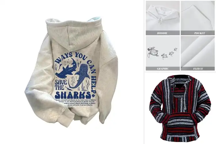 Detailed view of Best Beach Hoodies