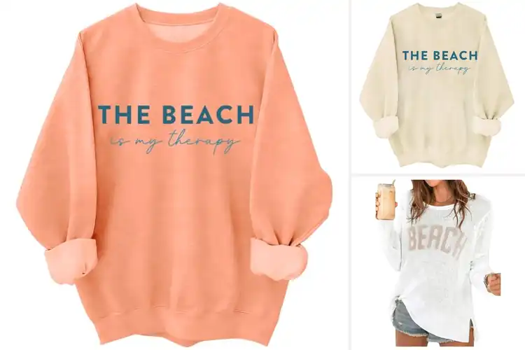 Detailed view of Best Beach Sweatshirts