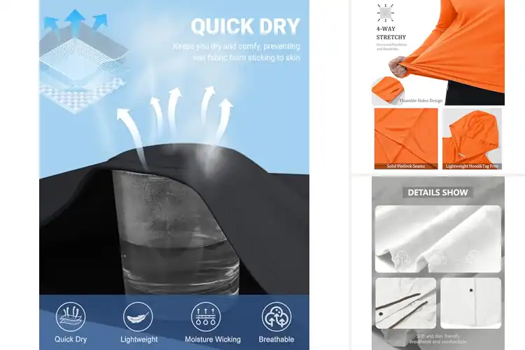 Detailed view of Best Beach Wear Hooded Shirts