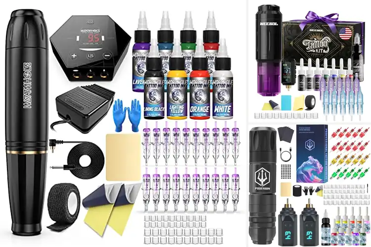 Detailed view of Best Beginner Tattoo Kit For Beginners