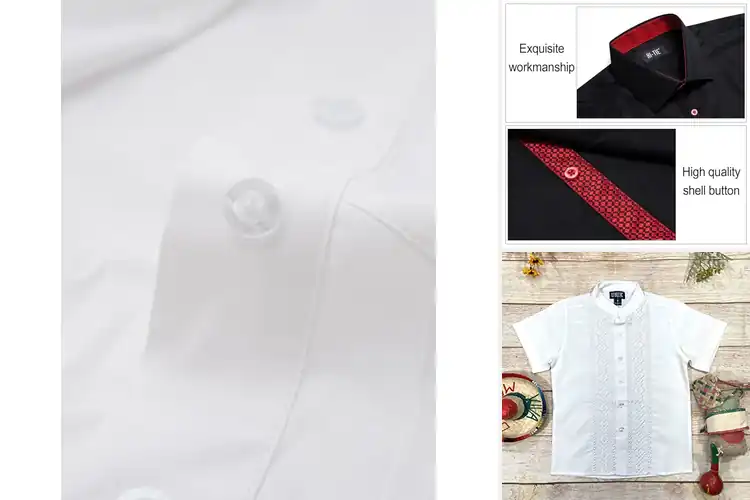 Detailed view of Best Button Down Detailing