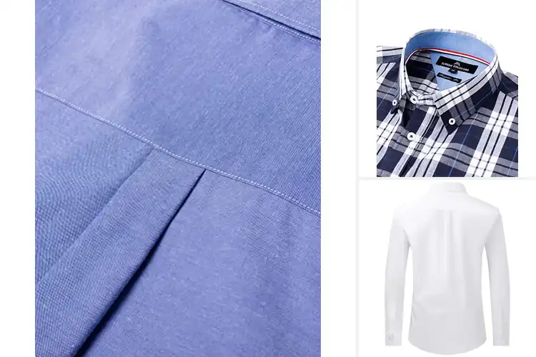 Detailed view of Best Button Down Long Sleeve Shirts
