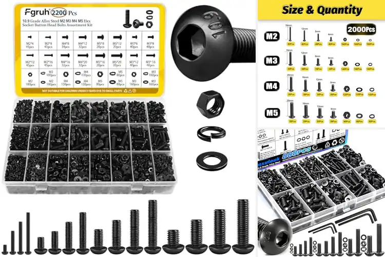 Detailed view of Best Button Head Screws for Strong, Reliable Builds