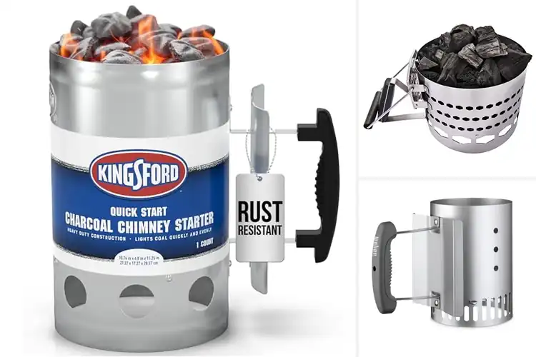 Detailed view of Best Charcoal Chimney Starters