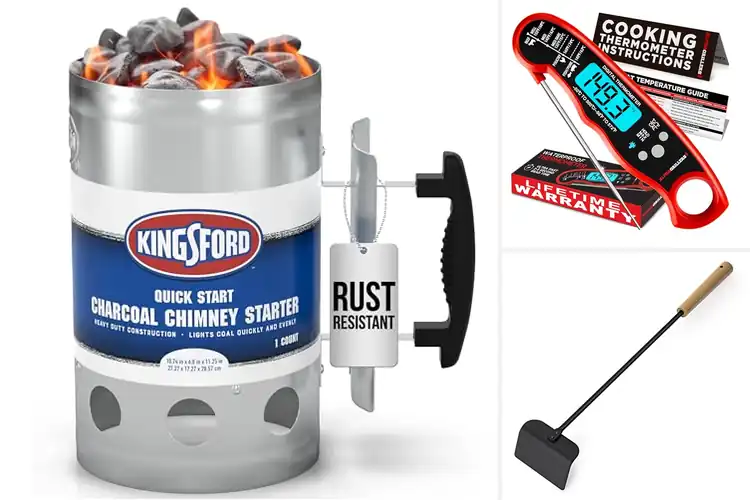 Detailed view of Best Charcoal Grill Accessories