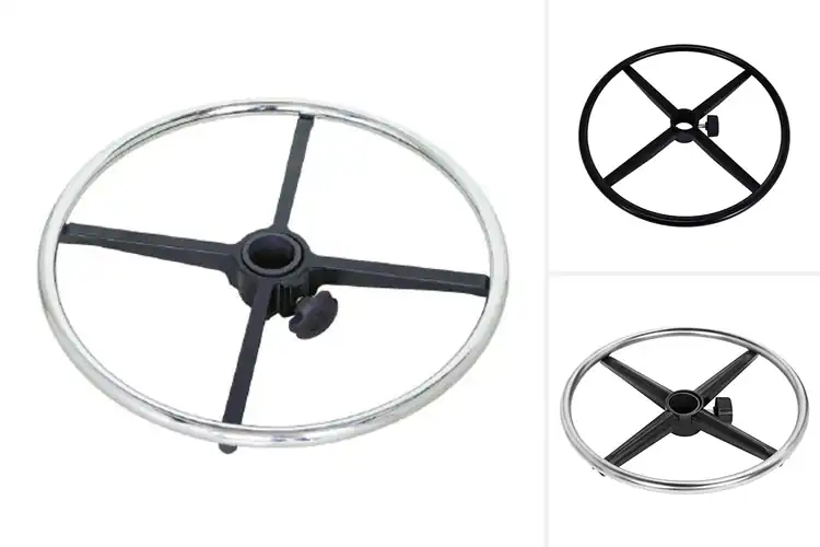 Detailed view of Best Chrome Foot Rest Stability