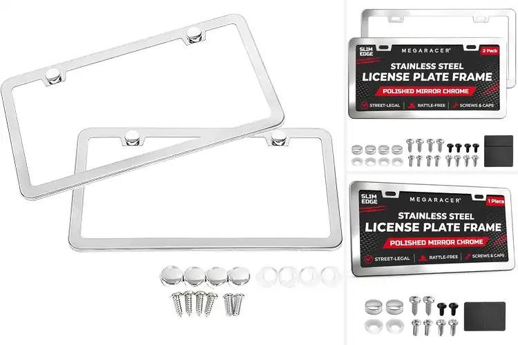 Detailed view of Best Chrome Plated Steel Frame