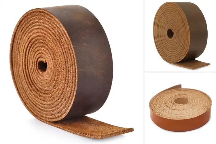Detailed view of Best Cowhide Leather Straps