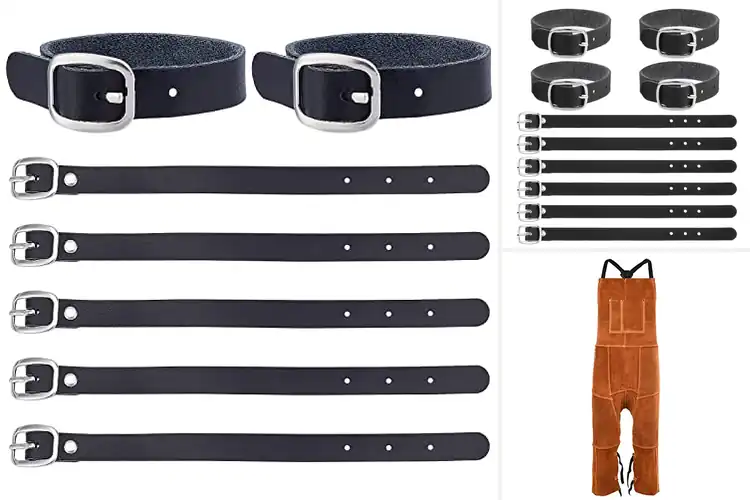 Detailed view of Best Cowhide Split Leather Strap