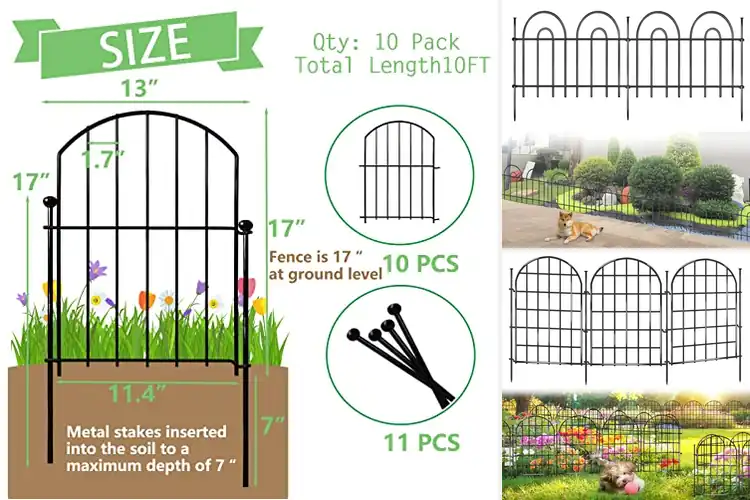 Detailed view of Best Decorative Fence Panels