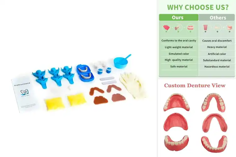 Detailed view of Best Denture Do It Yourself Kit
