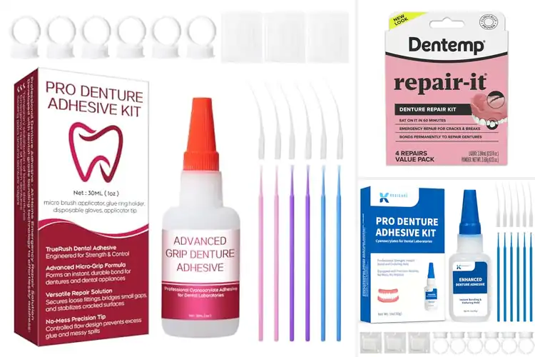 Detailed view of Best Denture Repair Adhesives