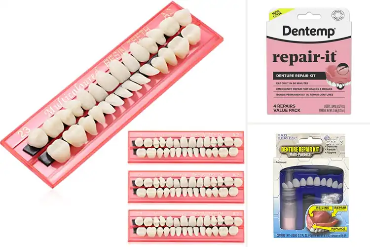 Detailed view of Best Denture Repair Kit For Missing Teeth