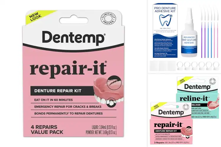 Detailed view of Best Denture Repair Kit