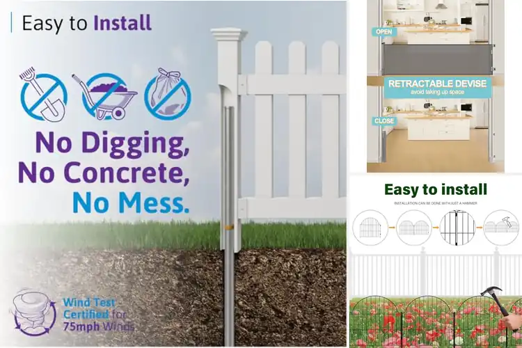 Detailed view of Best Easy Install Fences