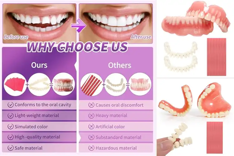 Detailed view of Best Easy To Use Denture DIY Kit