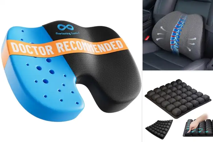 Detailed view of Best Ergonomic Air-Flow Contoured Seat