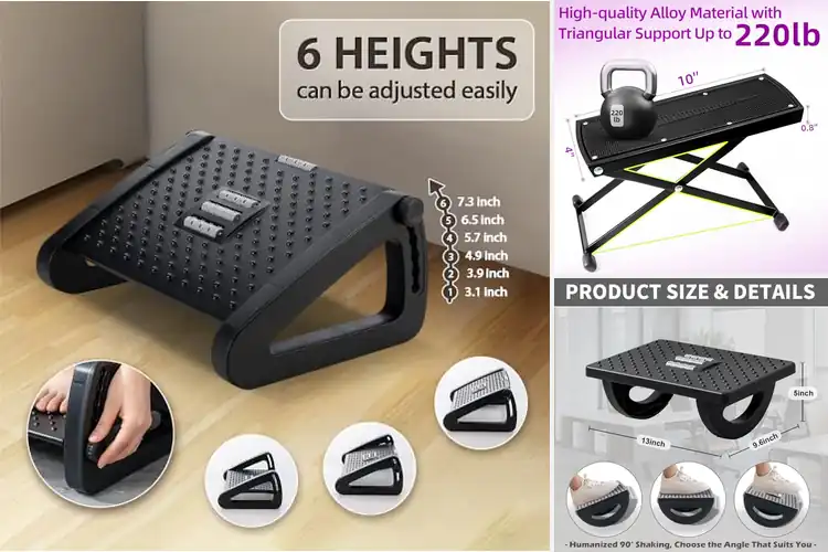 Detailed view of Best Foot Rests For Stools