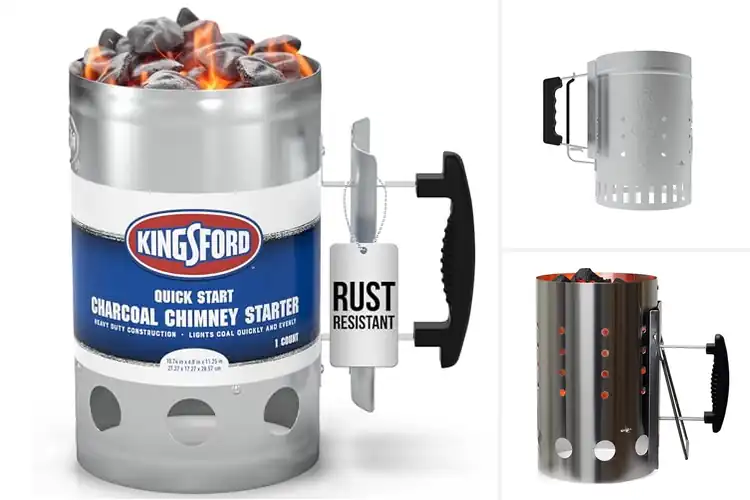 Detailed view of Best Heat Shield Safe Grill Chimney Starter