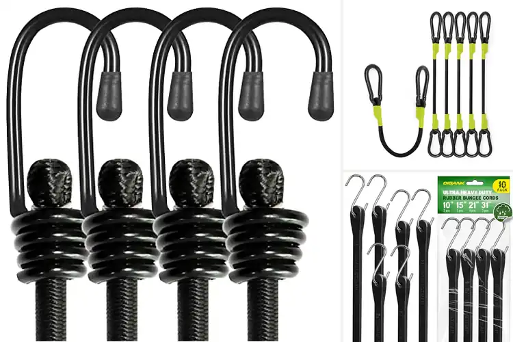 Detailed view of Best Heavy Duty Bungee Cords