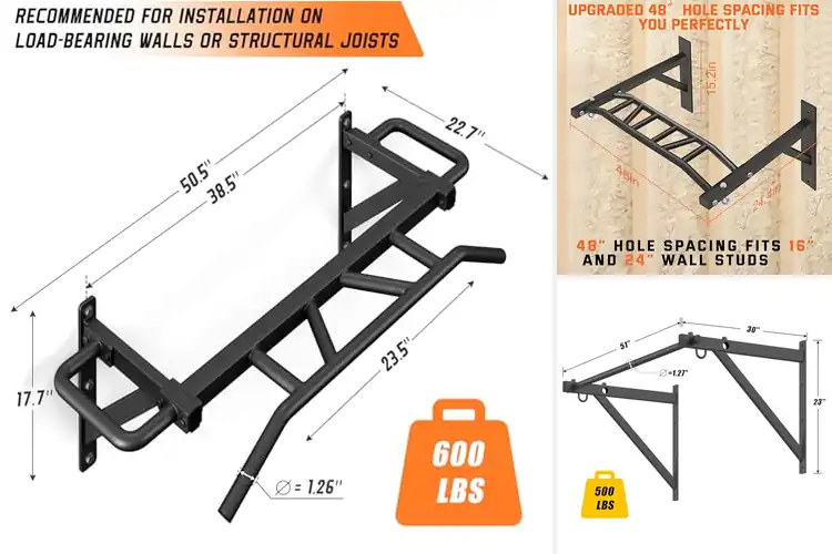 Detailed view of Best Heavy Duty Pull Up Bars