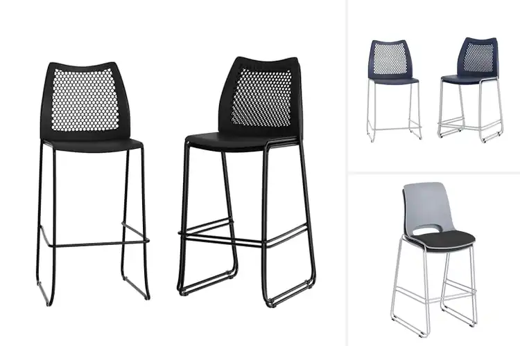 Detailed view of Best Heavy Duty Sled Base Stools