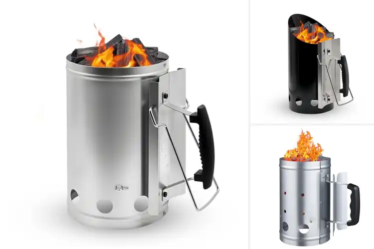 Detailed view of Best Large Capacity Portable Chimney Starter