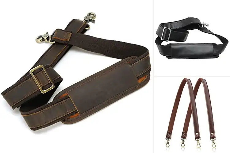 Detailed view of Best Leather Shoulder Strap Replacements