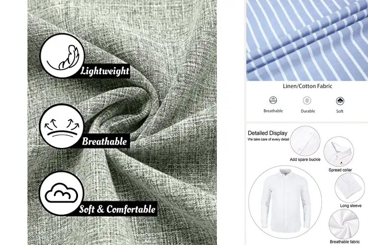 Detailed view of Best Linen Shirts: Top Picks for Breathable, Stylish Comfort