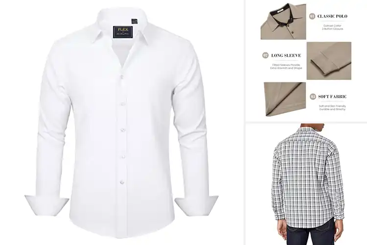 Detailed view of Best Mens Business Casual Shirts