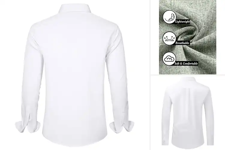 Detailed view of Best Mens Button Down Shirts