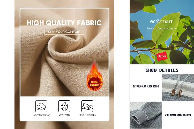 Detailed view of Best Mens Casual Hoodies