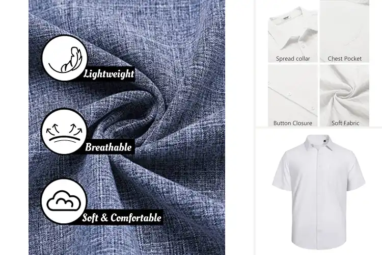 Detailed view of Best Men’s Linen Shirts: Top 10 Picks for Style & Comfort