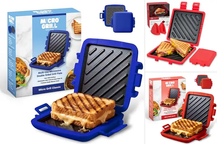 Detailed view of Best Microwaveable Grilled Cheese Sandwiches