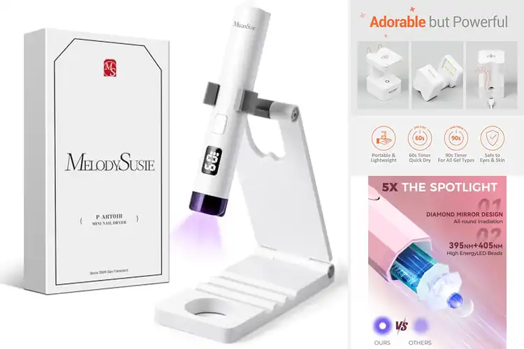 Detailed view of Best Mini Nail Lamps: Top 10 Picks for Flawless Gel Nails