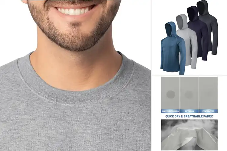 Detailed view of Best Moisture-Wicking Sweatshirts: Stay Dry, Fresh & Active