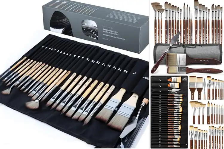 Detailed view of Best Oil Brushes: Smooth Strokes for Stunning Art