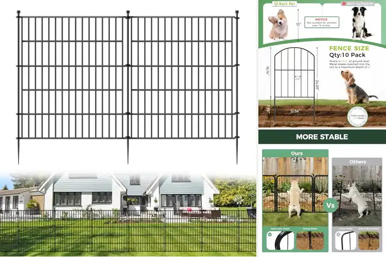 Detailed view of Best Outdoor Fences