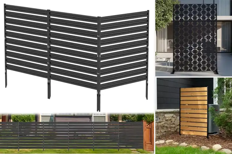 Detailed view of Best Outdoor Privacy Fence Panels