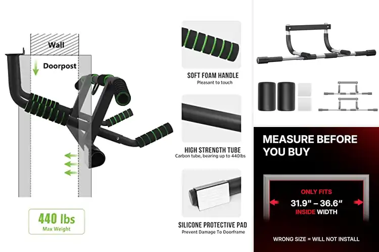 Detailed view of Best Patented Pull Up Bars: Transform Your Home Gym Today