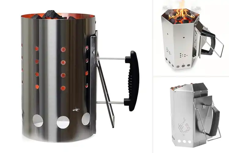 Detailed view of Best Premium Stainless Steel Chimney Starter