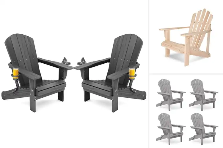 Detailed view of Best Quick Assemble Adirondack Chairs