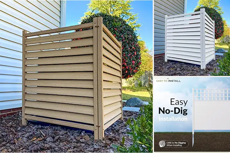 Detailed view of Best Recycled Vinyl Privacy Screens