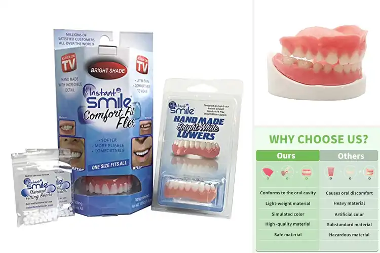 Detailed view of Best Smile Enhancement With Full Top And Bottom Teeth